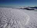 Vereiste Oberfläche am Schneeberg